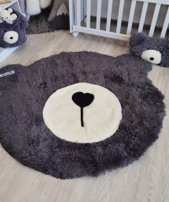 Thamboa Thảm Chơi Gấu Xám Đậm Cá Nhân Hóa 152 cm