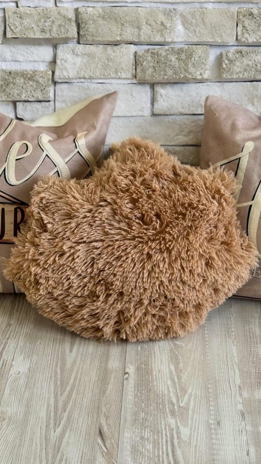 light brown dinosaur rug soft shaggy play mat for kids room plush animal carpet cozy nursery decor custom gift 1699