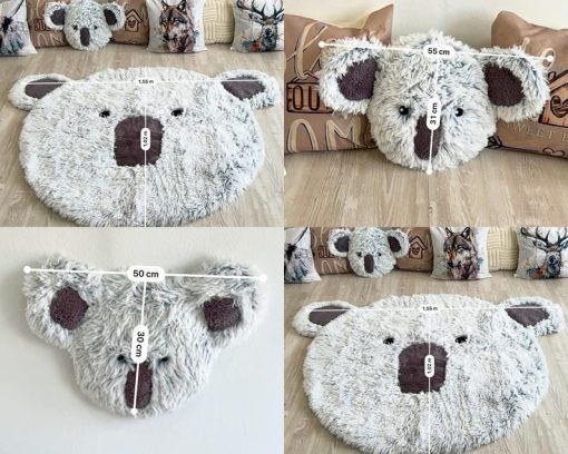 thamboa tham choi koala long xam ca nhan hoa 155x102cm 1527