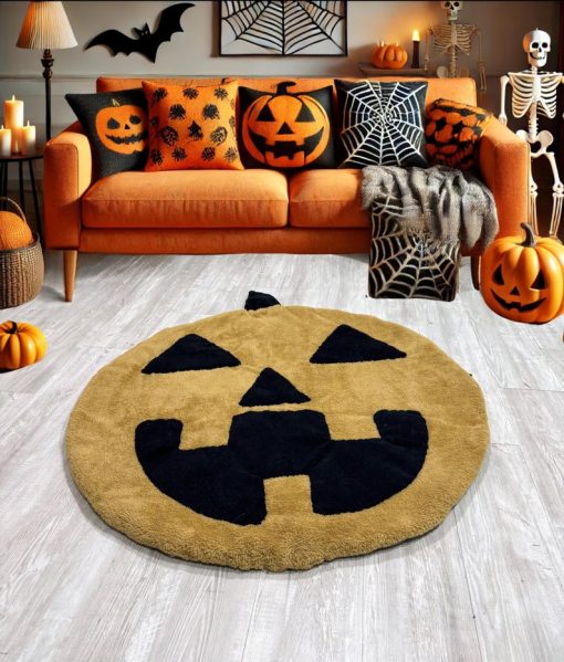thamboa tham lot san long xu hinh bi ngo halloween trang tri phong be jack o lantern 1415