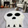 thamboa tham lot san long xu hinh dau lau mau trang trang tri phong be halloween 1422