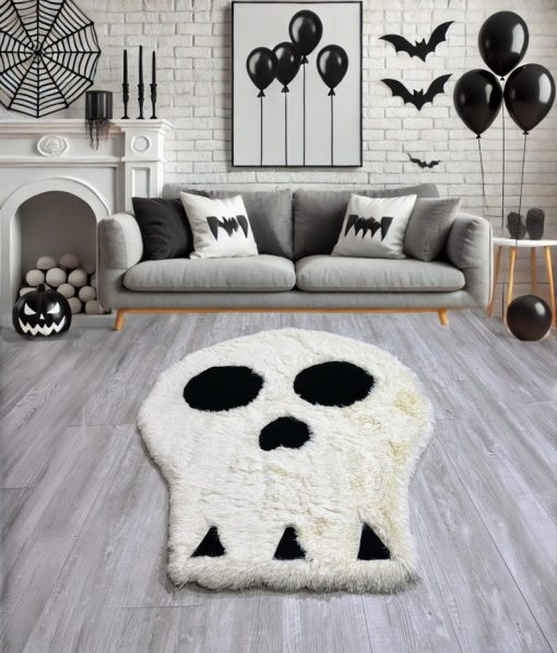 thamboa tham lot san long xu hinh dau lau mau trang trang tri phong be halloween 1430